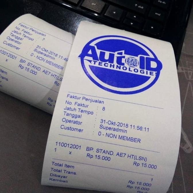 

( 1 DUS ) KERTAS THERMAL OTANI 80 X 80 ( BIRU ) MESIN ANTRIAN & PARKIR