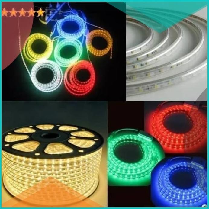 Lampu Led Strip Selang SMD 2835 220V Led Selang 2835 Hias tumblr 11OKT