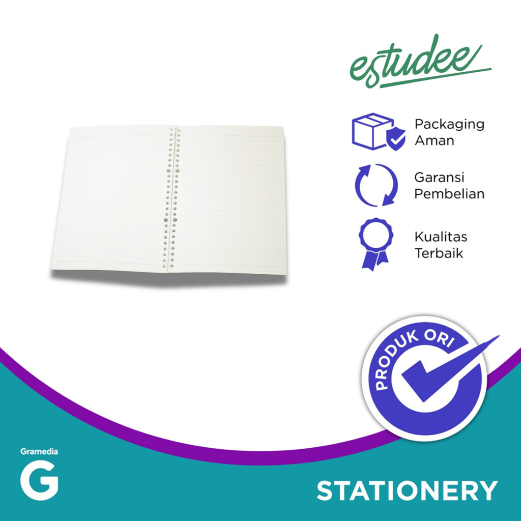 

Estudee Slim Binder Note B5 White