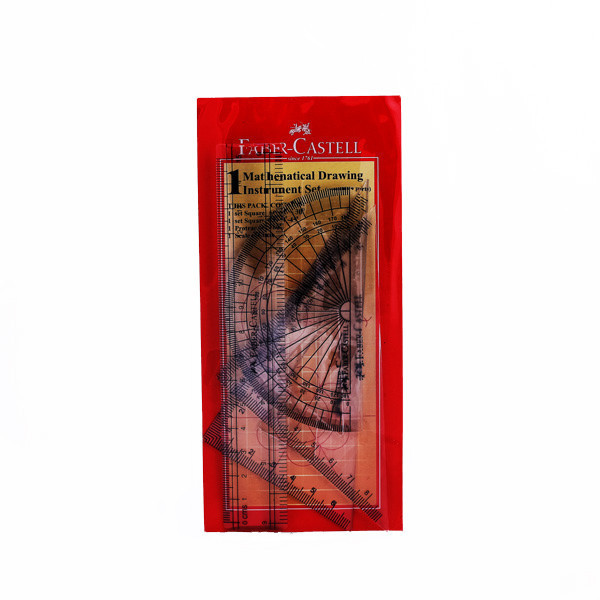 

Faber Castell Penggaris Mathematical Drawing Instrument Set