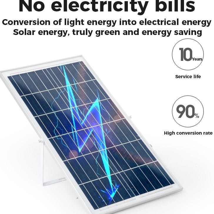 Garansi 10 Tahun Philips Lampu Tenaga 1000W Solar Light Ip67 Waterproof Lampu Sorot Solar Cell Lampu