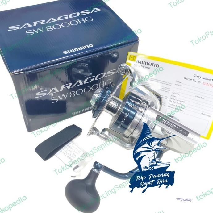 Reel Shimano SARAGOSA SW 8000HG NEW 2020