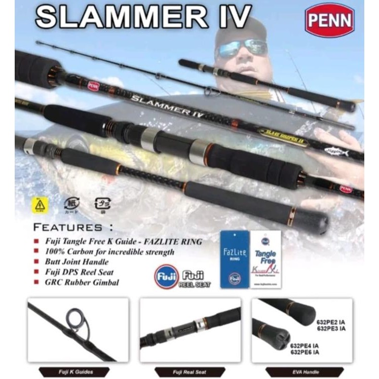 Joran PENN Slammer IV JIgging