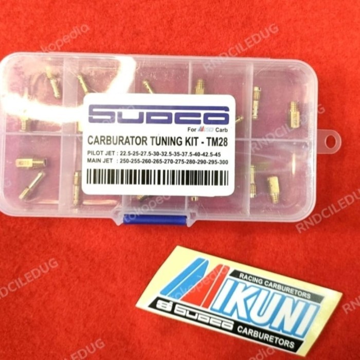 Mainjet spuyer pilot jet karbu mikuni kotak Tm 24#28#34#38#Tmx38