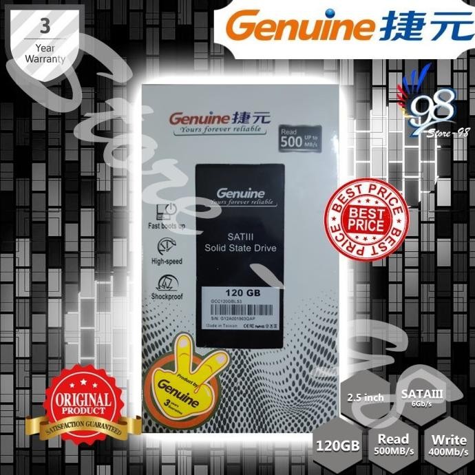 SSD Genuine 120gb sata 3 - SSD 120 gb 2,5"