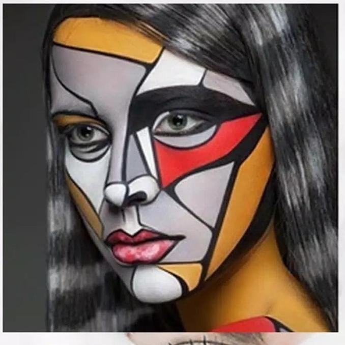 

Body Face Painting 12 Warna Palette untuk Pesta Body Paint Kit