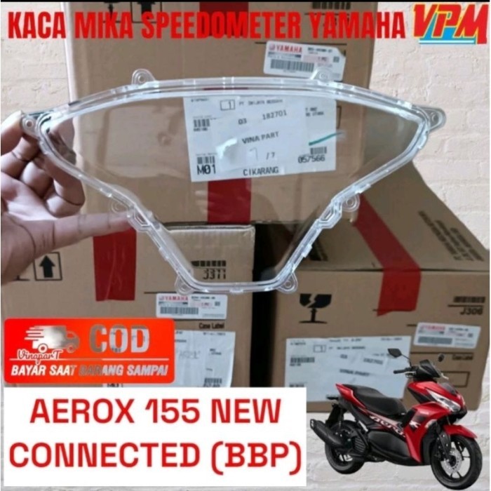MIKA SPEEDOMETER AEROX NEW CONNECTED KACA SPEEDOMETER ALL NEW AEROX 155 CONNECTED TAHUN 2021 - 2024