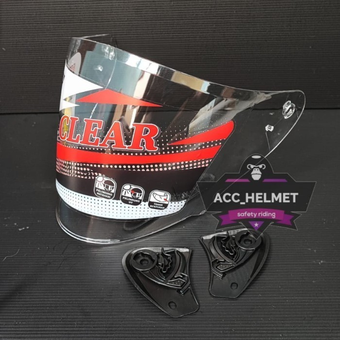 VISOR FLAT HELM INK METRO 2 / KACA HELM INK METRO 2 MODEL VENOM KEREN