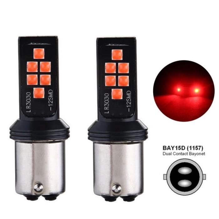 LAMPU REM LED BAYONET 2 KAKI 1157
