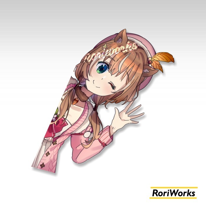 STIKER ANIME INTIP - AYUNDA RISU [HOLOLIVE]