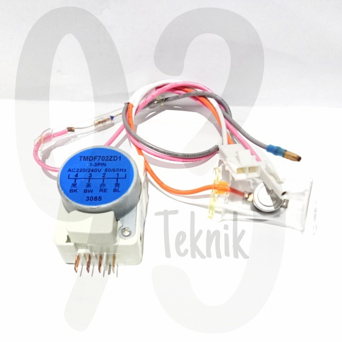 TIMER KULKAS 2PINTU DAN BIMETAL SUHU DEFROS AQUA SANYO