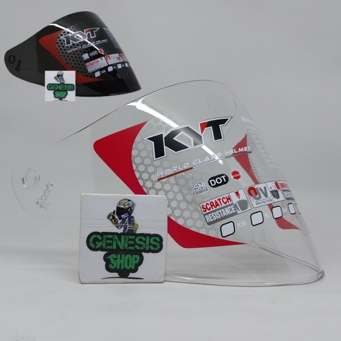 KACA HELM KYT GALAXY FLAT VISOR HELM KYT GALAXY FLAT ORIGINAL