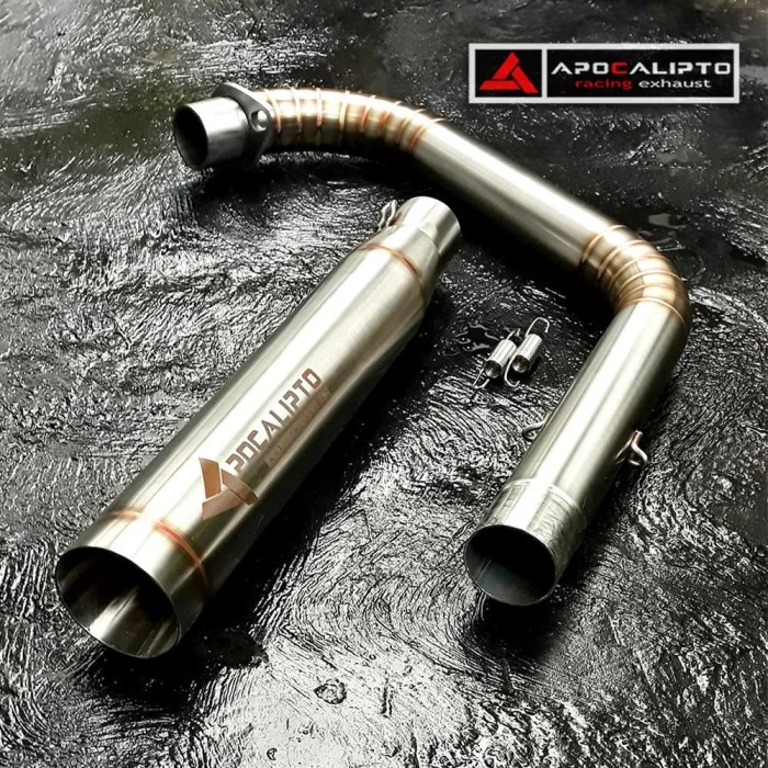 Knalpot Japstyle Honda Gl / Megapro / Tiger - Custom Apocalipto