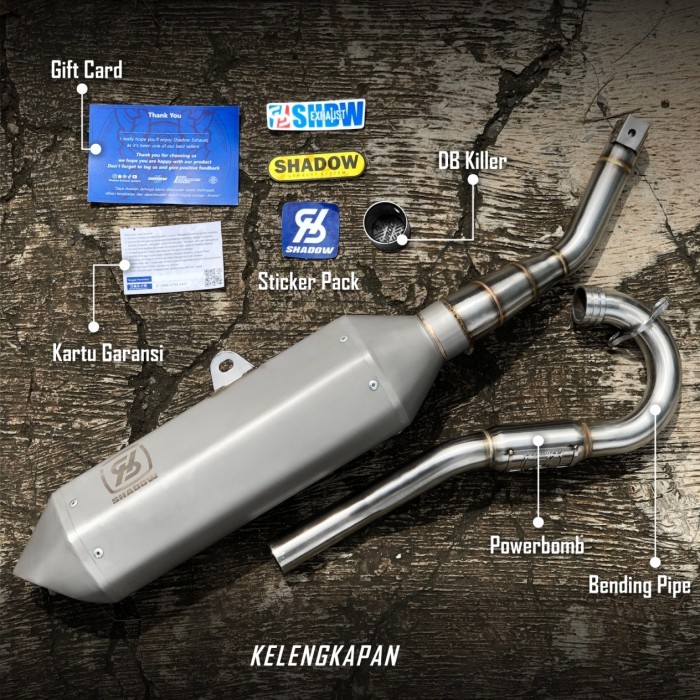 Shadow Exhaust System Type Katemi Copy Original Ktm Pnp Klx Crf Wr Dll