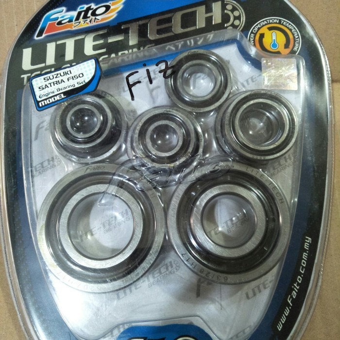 Lahar/Bearing Set Racing Faito Buat Kru As Motor Satria Fu