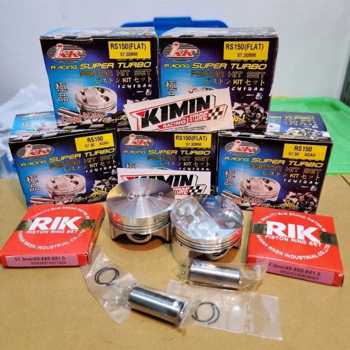 Piston 57.3 Pin 14 Ikk Racing Forged Sonic 150 Gtr 150 Rs150