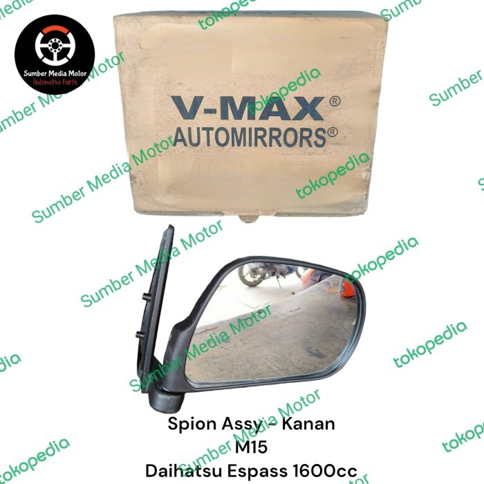 V-MAX MANUAL MIRROR / SPION KANAN (RH) DAIHATSU ESPASS