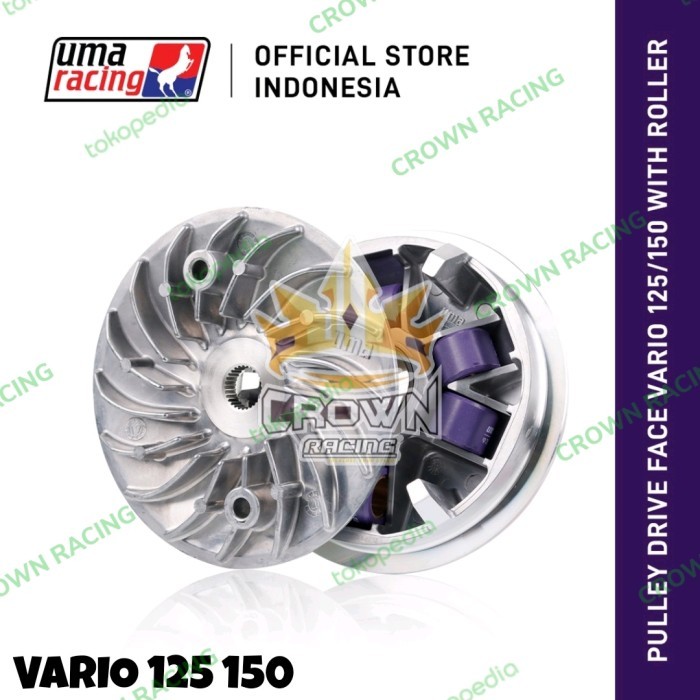 Pulley Kit / Rumah Roller Uma Racing Vario 125 150 / Pcx 150 / Adv 150