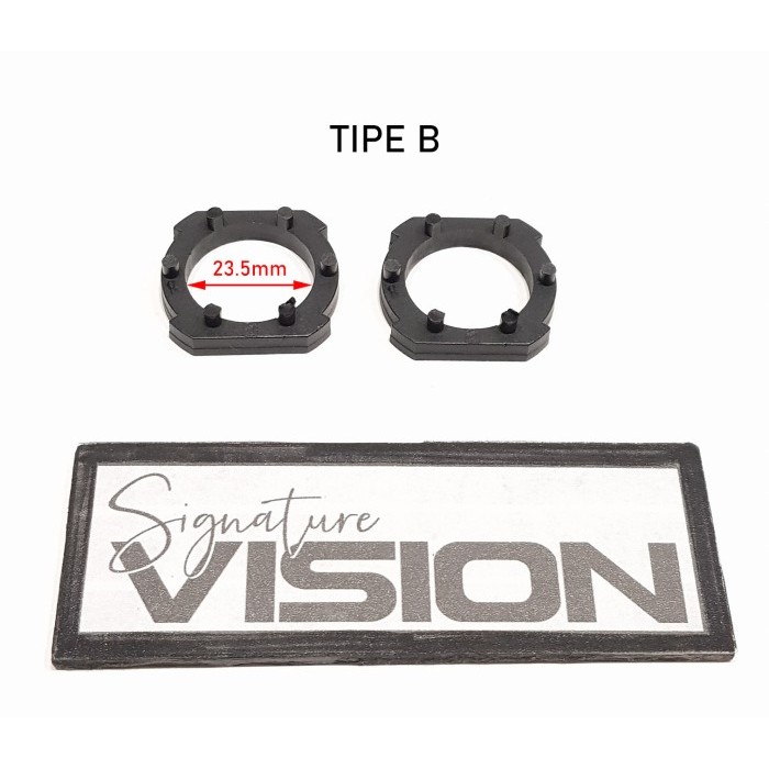 H7 ADAPTER HID LED UNTUK MITSUBISHI GALANT KUDA MAZDA 3 6 MX5 CX7