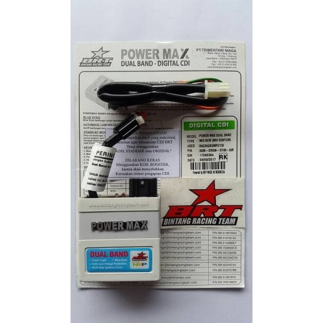 Cdi Brt Power Max Dualband - Mio New(Mio Senyum) (Rk)