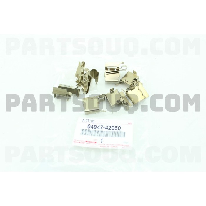 Fitting Kit Plat Dudukan Kampas Rem Brake Pad Nav1 Noah Voxy Nav 1