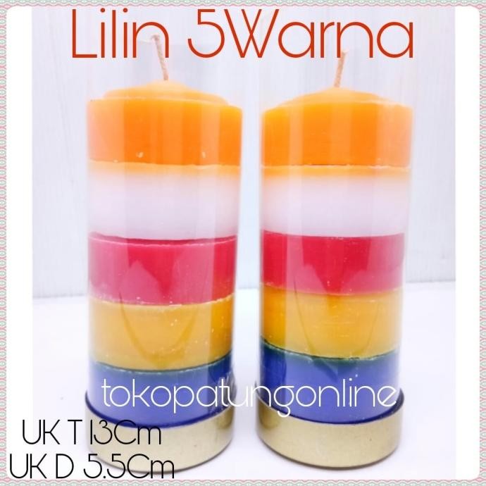 

Ready Lilin Pancawarna 5 Warna 1 Kati T13