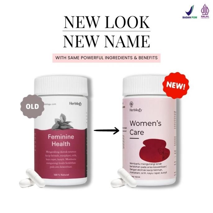

Ready Herbilogy Woman's Care Feminine Health 60 Caps untuk Keputihan