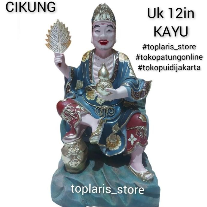 

Ready Patung Cikung Kayu 12in 022