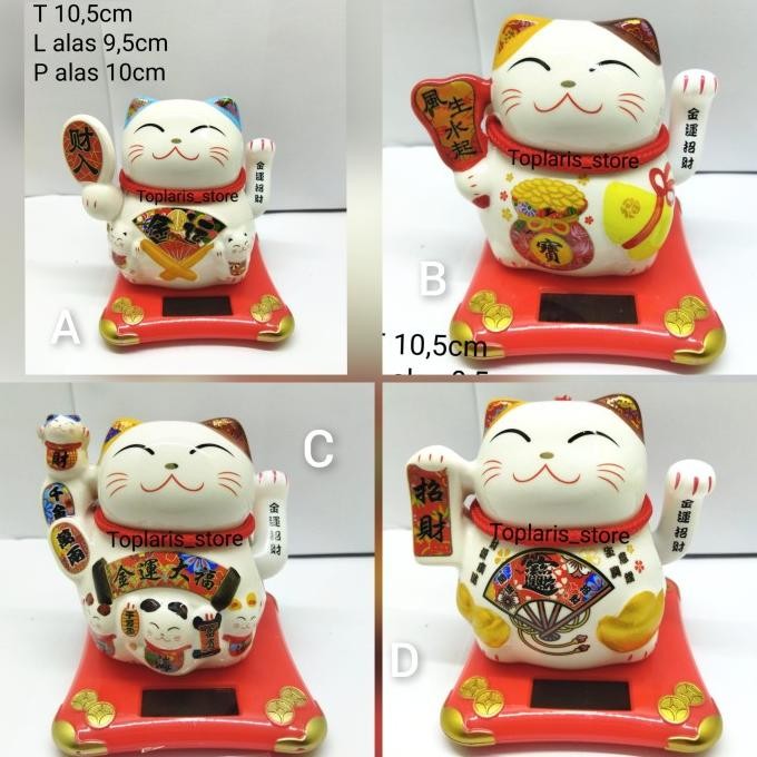 

Ready Kucing Keramik Maneko Neki Hoki Rejeki 01