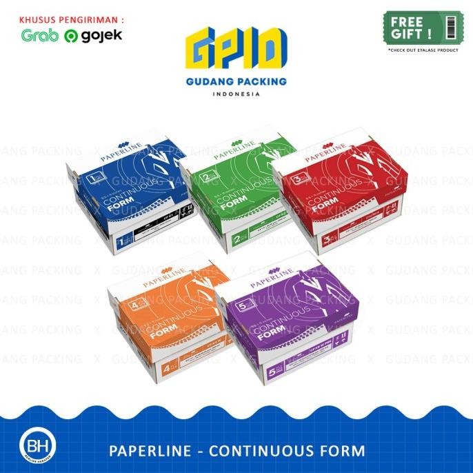 

NEW (GOSEND/GRAB) PAPERLINE - Kertas Continuous Form 1/ 2/ 3/ 4/ 5/ B1/B2