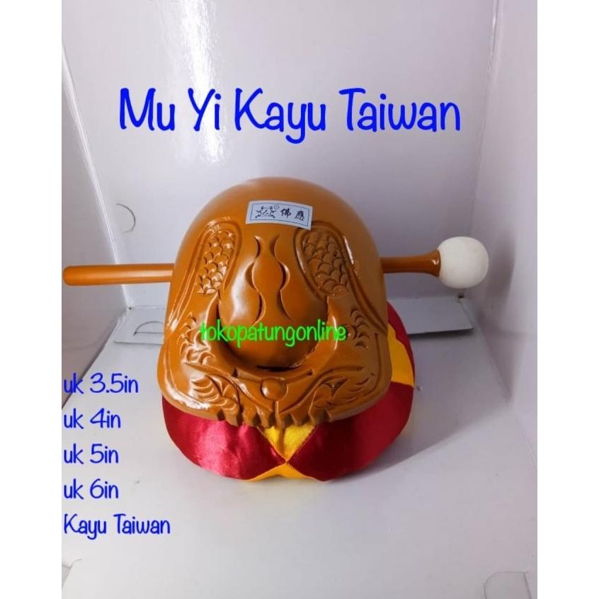 

Ready Muyi Mu yi Taiwan Kayu Ukir 4in