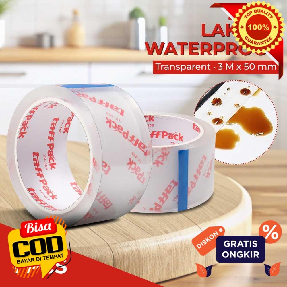 

Promo TaffPACK Lakban Waterproof Dapur Kitchen Sink Seal Tape 3M - YK-468 Hari Ini saja