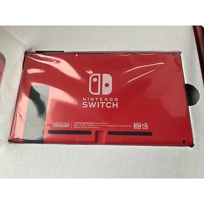Nintendo Switch V2 (Hac-001-01) Tablet Only Ofw New Cabutan Mario Red