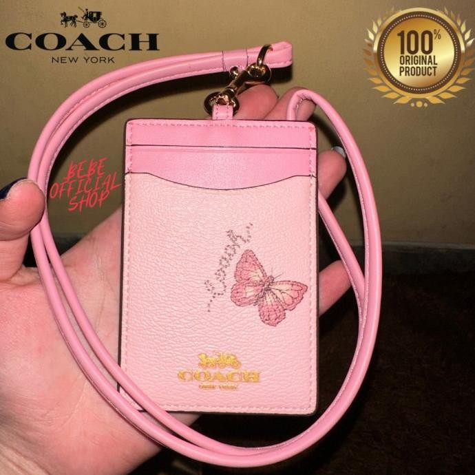 

BEBAS ONGKIR - Lanyard ID Card Butterfly Print Lanyard Original