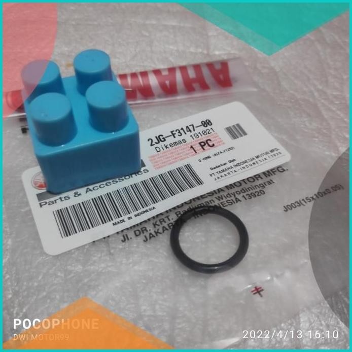 SEAL ORING TUTUP SHOK SOCK SHOKBREAKER SHOCK DEPAN MIO SPORTY ORIGINAL