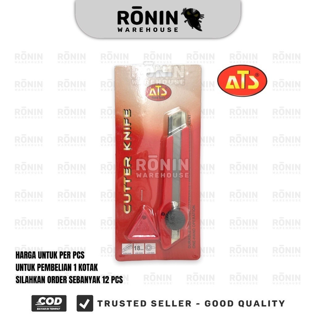 

ATS Cutter Besar 18mm Knife Blade Pisau