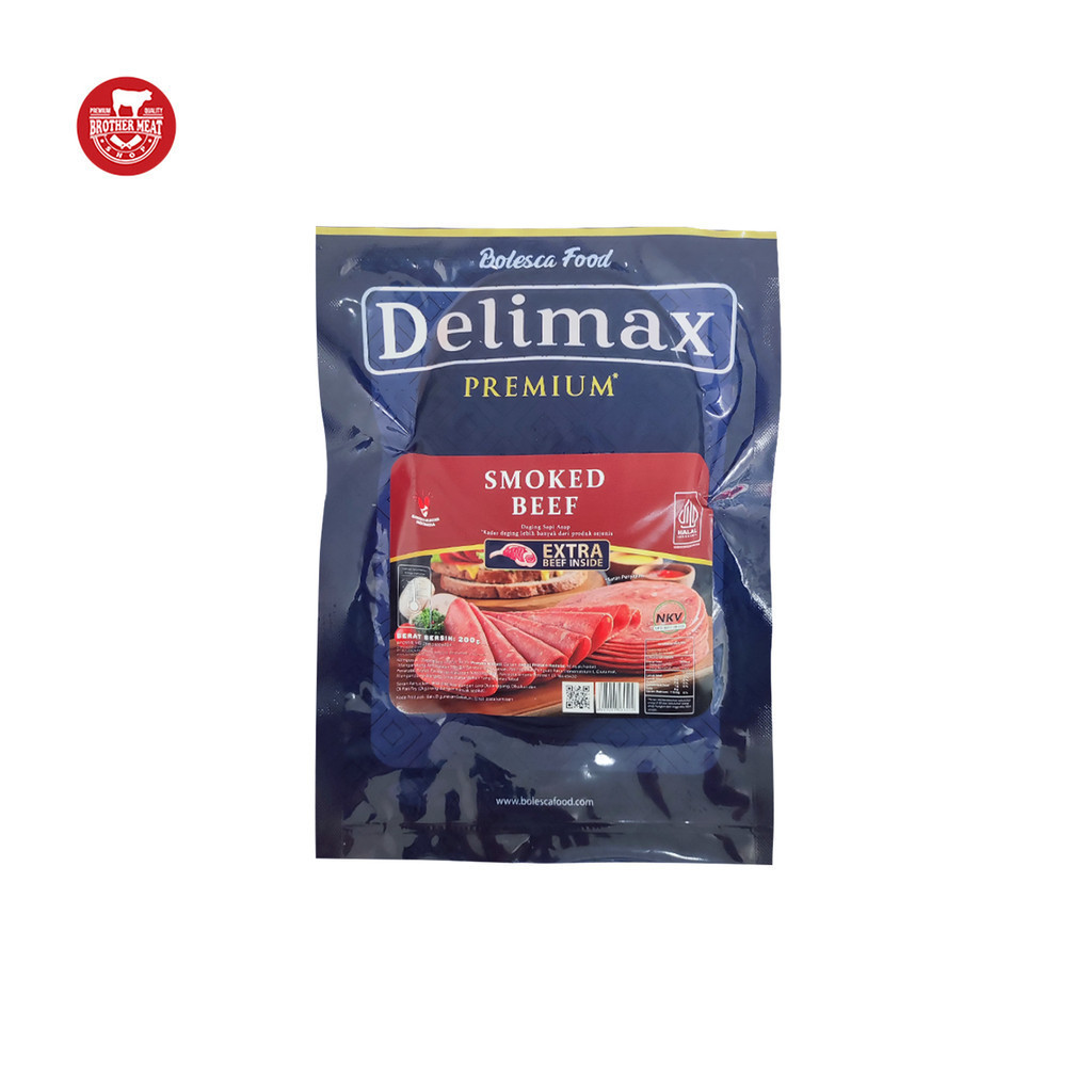 

Delimax Premium Smoked Beef 200gr - Brothermeatshop