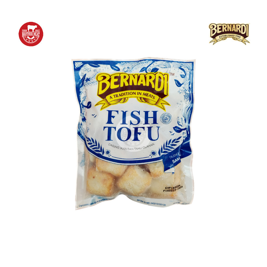 

BERNARDI Fish Tofu 250gr, Halal