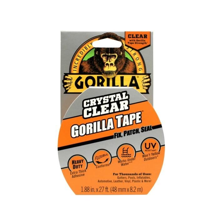 

Isolasi Serbaguna Gorilla Crystal Clear Perekat Transfaran Tape
