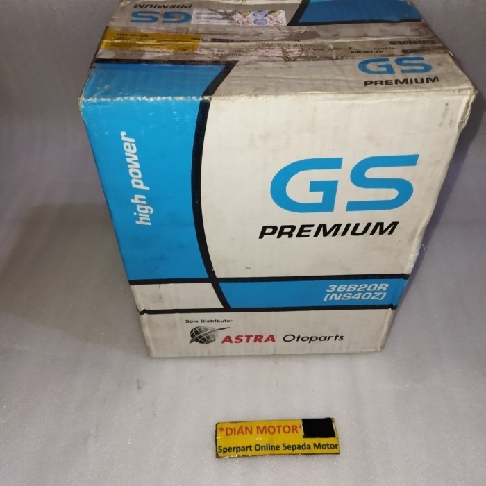 GS-M GSPR-NS40Z AKI MOBIL NS 40Z PREM GS 3L 35A GS ASTRA