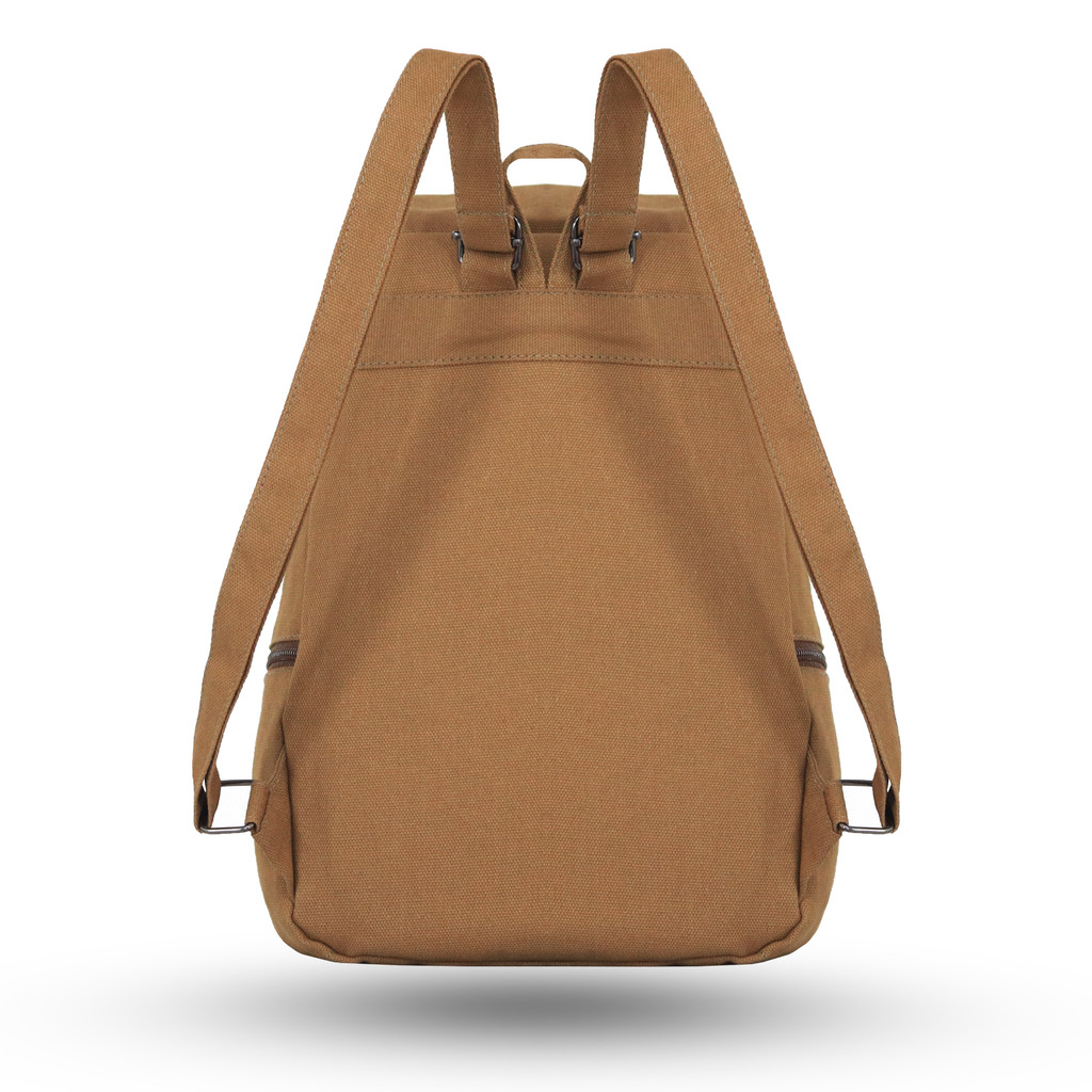RK GH-Bag Tas Sekolah MONZA Canvas Backpack Tas Perempuan Tas Kuliah Tas Ransel Kecil