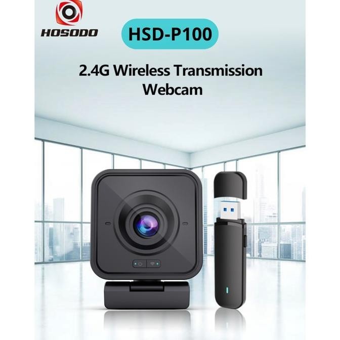 Sale Hosodo Hsd-P100 Wireless Webcam Full Hd For Meeting Streaming