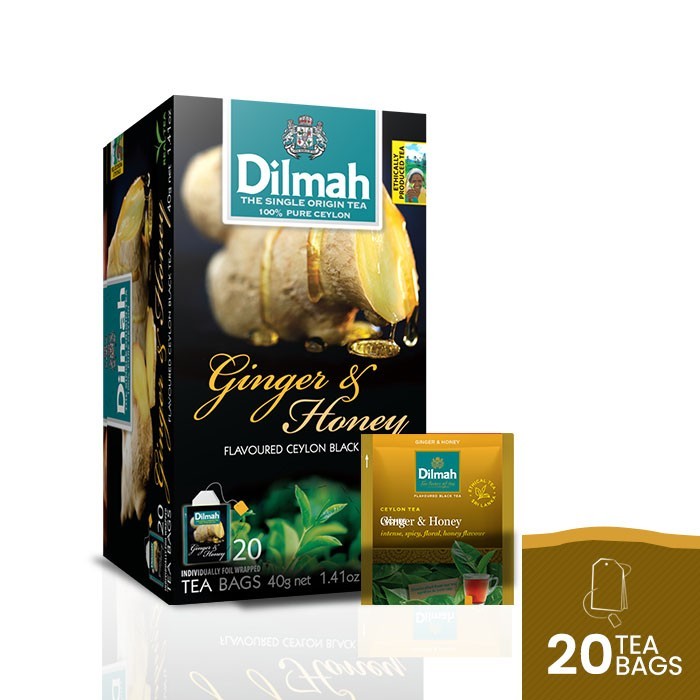 

Terbaru Dilmah Tea Ginger & Honey - Teh Celup