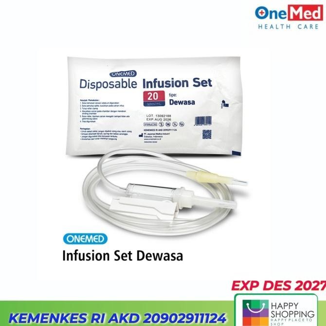 Infuset GEA dewasa/ set infus GEA Makro per BOX