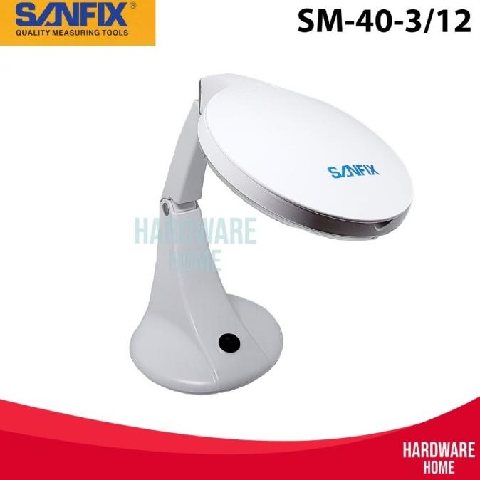 

TERBARU - Kaca Pembesar Magnifying Lamp Lampu Service SANFIX SM-40-3/12
