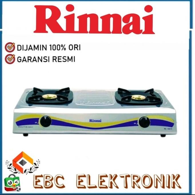 Kompor Gas RINNAI RI-202s/RINNAI RI-302S/RI-522E/Ri 522c ==TERLARIS==