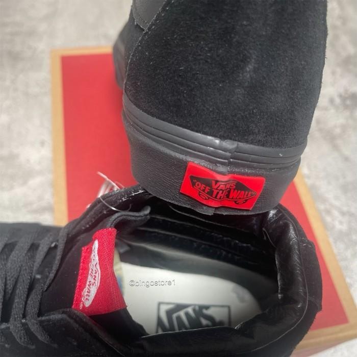 Vans Sk8 High Allblack Original - Vans Sk8