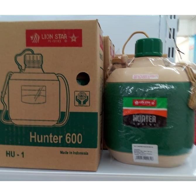 LION STAR HUNTER COOLER HU-1 INSULATED BOTOL MINUM ANAK VINTAGE 600ML