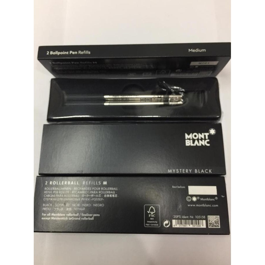 

NEW Refill Bolpoint Montblanc ORIGINAL BLACK