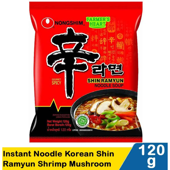 

Mie Korea Nongshim Shin Ramyun Original Asli